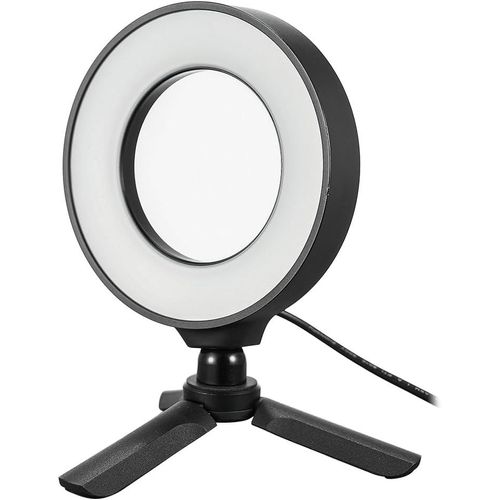 Anneau Lumineux Vidéo Multifonctionnel 5 W, Éclairage Vidéo De Conférence À Led, Conception Magnétique Cct À 5 Niveaux, Lumière Selfie Pour Ordinateur Portable, Vlog, Courts Métrag[HDM5235925]