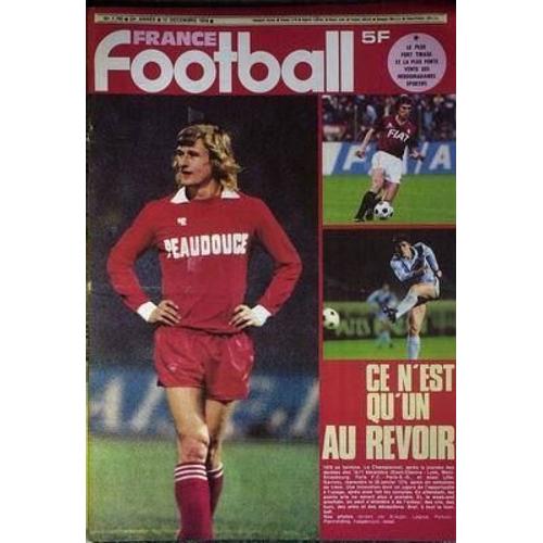 France Football N° 1705 Du 12/12/1978