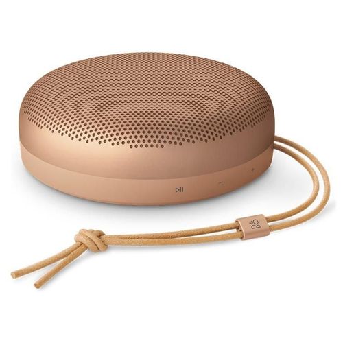 Bang & Olufsen BeoSound A1 - 3rd Generation - haut-parleur - pour utilisation mobile - sans fil - Bluetooth 5.1 - Contrôlé par application - 60 Watt - 2 voies - teinte miel
