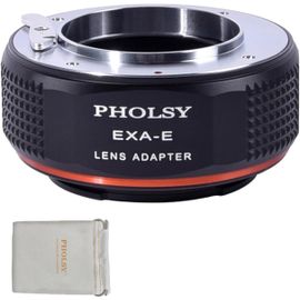 Manuelle Bague D'Adaptation Pour Objectifs: Compatible Avec Les Objectifs Exakta (Pas Compatible Avec Topcon) Et Les Boîtiers Appareils Photo Sony E (Nex), Exakta Vers E[HDM5235813]