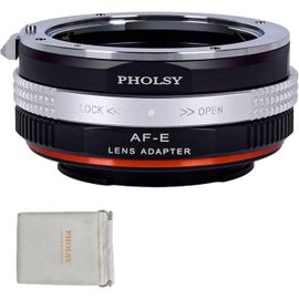 Manuelle Bague D'Adaptation Pour Objectifs: Compatible Avec Les Objectifs Sony A (Minolta Af) Et Les Boîtiers Appareils Photo Sony E (Nex), Sony A Vers E[HDM5235815]
