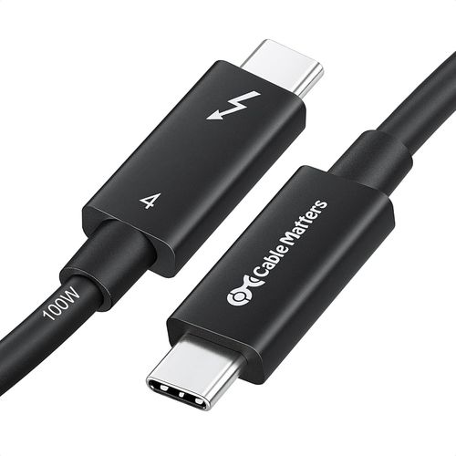 [Certifié Intel] Cable Thunderbolt 4 Actif 2 Mètres 40Gbps De Recharge 100W Et Vidéo 8K - Compatibilité Universelle Usb-C, Usb4, Et Thunderbolt 3[HDM5233169]