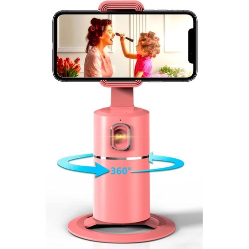 Support De Téléphone Intelligent Selfie Stick,Camera Suivi Ai Automatique Photos Et Vidéos 360° - Stream Live - Appels Vidéo - Caméraman Intelligent - Vlog Chat Vidéo En Direct Pou[Hdm5232925]