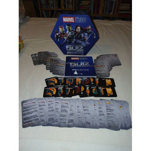 Marvel Le Grand Quiz Des Films