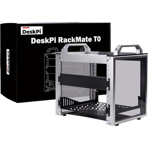 Armoire Serveur 4U, Rack Serveur De 25,4 Cm Pour Réseau, Serveurs, Équipements Audio Et Vidéo, Deskpi Rackmate T0 Rackmount Server Case[HDM5231214]