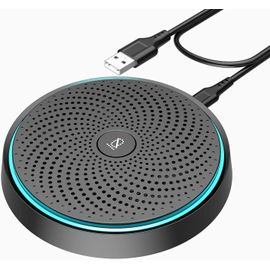 Microphone Usb Pour Conférence, Microphone Pour Vidéoconférence Pc, Enregistrement, Skype, Cours En Ligne, Jeux, Zoom, Plug & Play Compatible Avec Mac Windows Pc[HDM5232061]