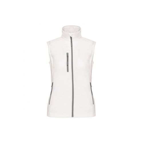 Bodywarmer Softshell femme Kariban imperméable Blanc 4XL