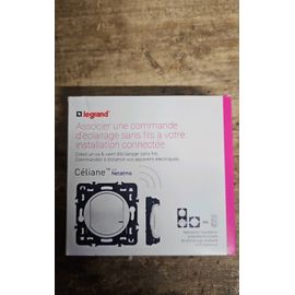 Commande d'éclairage sans fils connecté blanc Céliane 067723A