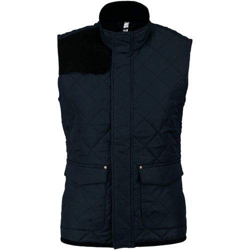 Bodywarmer Equitation matelassé Kariban femme Marine / Noir S