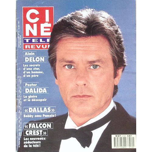 Ciné Tele Revue -Delon - Dalida - Modern Talking -1987