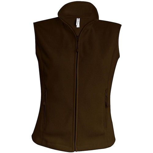 Gilet micropolaire sans manches femme Kariban Mélodie Marron S