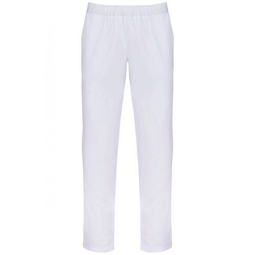 Pantalon de travail médical coton confort WK. Designed To Work Blanc L