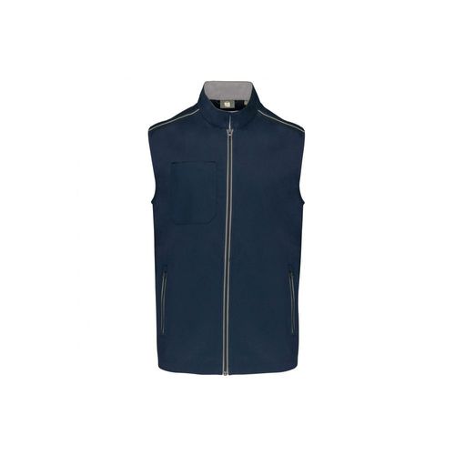 Gilet de travail sans manches DayToDay WK. Designed To Work Navy / Gris Clair S