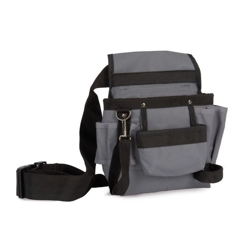Sac à outils avec ceinture 8 compartiments WK. Designed To Work Gris Foncé Unique