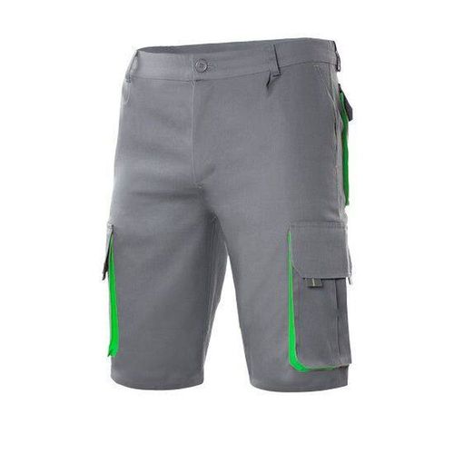 Bermuda multipoches bicolore Velilla Gris / Lime 34