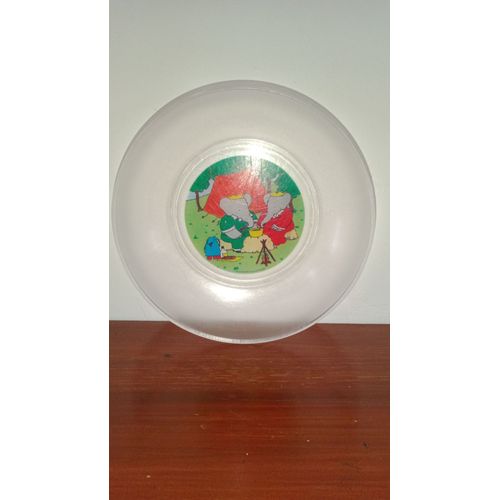 Babar Assiette Plastique Bar Et Celeste Au Camping