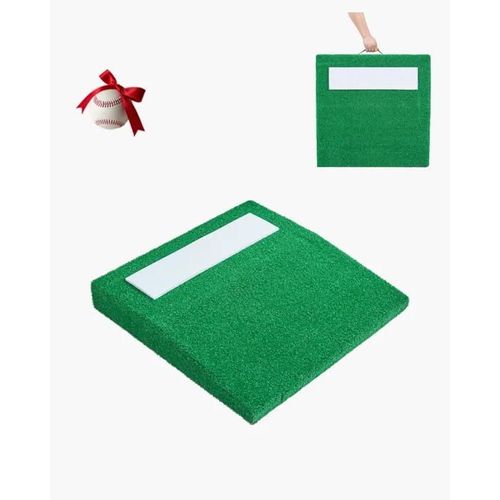 Monticule De Lancement-Vevor-78 Cm-Monticule De Lanceur De Baseball Portable Avec Poignée De Transport, Gazon En Pp