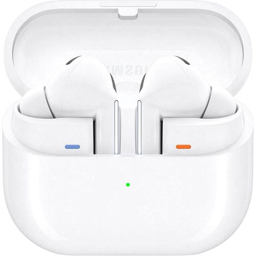 CLOUDDS_Galaxy Buds3 Pro Écouteurs Intra-Auriculaires Sans Fil Bluetooth Avec Réduction Active Du Bruit(Anc),Réduction Adaptative Du Bruit,Audio À 360°,Son Hi-Fi,Blanc,Avec Coque Transparente