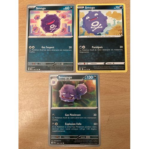 (3485) 2x Smogo + Smogogo (Pokemon) 