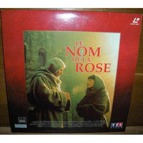 Le Nom De La Rose - Laser Disc