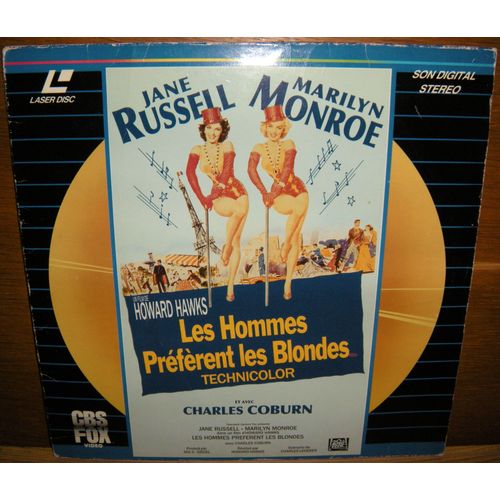 Les Hommes Preferent Les Blondes - Laser Disc