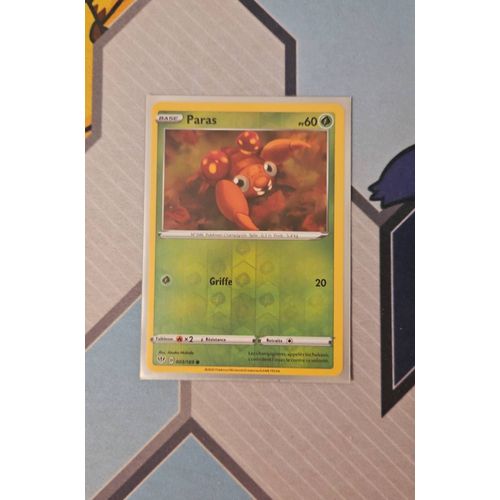 Carte Pokemon Paras Reverse 003/189 Eb03 Nm Fr!Pokefantasyy