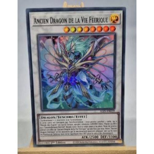 Yu Gi Oh Alin Fr039 Ancien Dragon De La Vie Féerique Super Rare