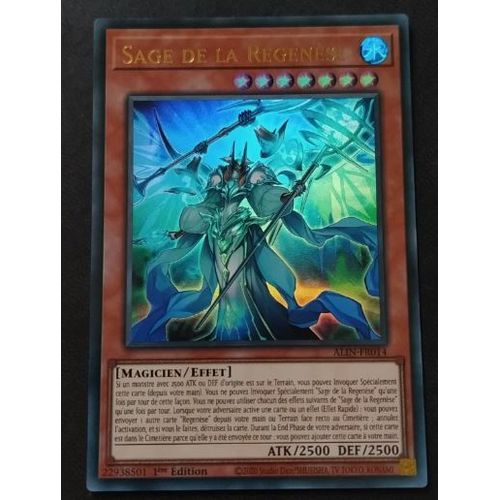 Yu Gi Oh Alin Fr014 Sage De La Regenèse Ultra Rare