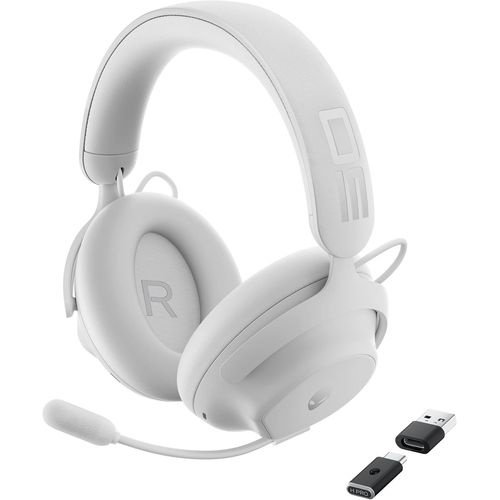 CLOUDDS_Pro Casque Gaming Sans Fil-Haut-Parleurs 50 Mm En Graphène,Anc Hybride,75H D¿Autonomie,Ai Micro,Command Center,Lunar Light