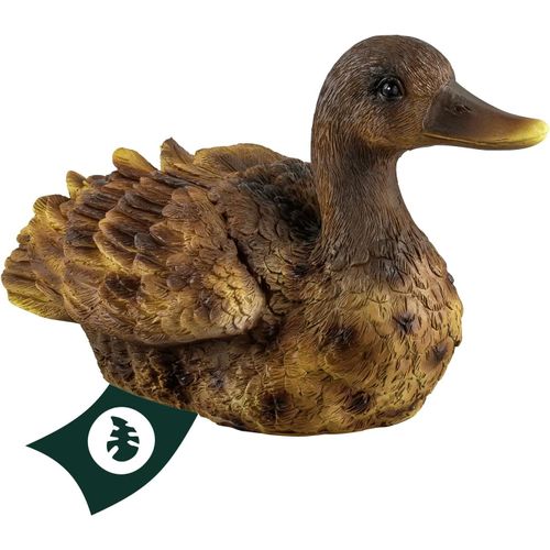 Décoration de Jardin Canard en résine Peinte à la Main - Figurines de Jardin pour l'extérieur et la véranda