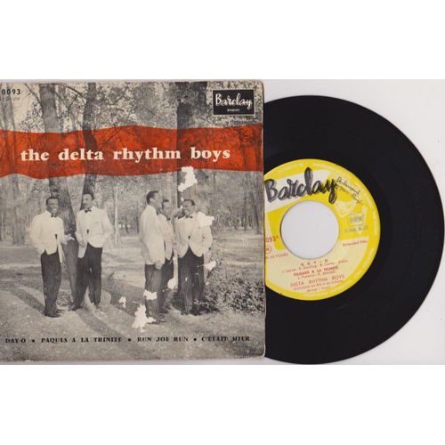 45 Ep  Prm  Delta Rhythm Boys  -  Ben Et On Orchestre -  Day-O  Pques  La Trinit -  Run Joe Run C'tait Hier  Barclay 70093  - 