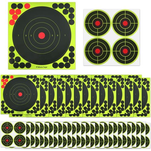 200pcs Autocollants Pour Cibles De Tir, 7,6cm Cibles D'Éclaboussures