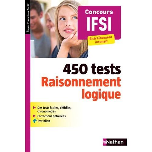 Tests D'aptitude Raisonnement Logique - Concours Ifsi   de Simonin Elisabeth  Format Broch 