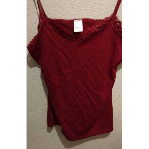 Nuisette Damart, Rouge Foncé, Taille S