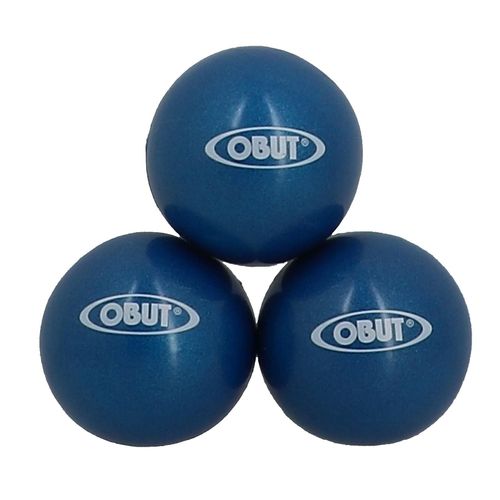 Boules De Pétanque Obut Boules De Pétanque Obut 3 Boules Bleues Indoor/Outdoor Bleu Moyen Unique Unique