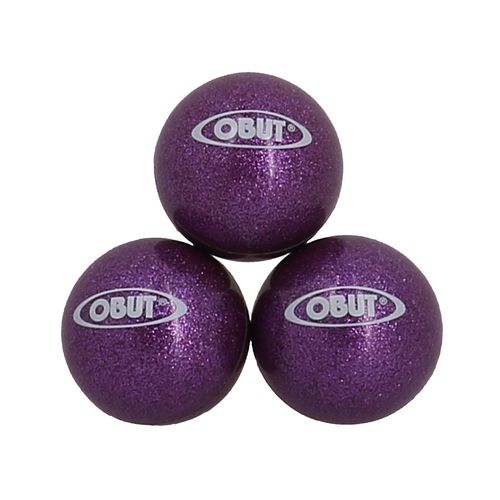 Boules De Pétanque Obut Boules De Pétanque Obut 3 Boules Violet Pail Indoor/Outdoor Violet Unique Unique