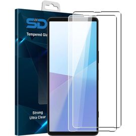 Cloudds_*2 Pack Protection Écran Pour Sony Xperia 10 Vi Verre Trempé Résistant Aux Éraflures Glass Screen Protector Vitre Tempered Film Protecteur