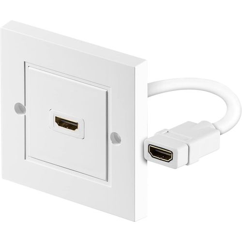 CLOUDDS_Wentronic Prise Murale Hdmi(1 Prise Femelle A Hdmi Blindée)(Import Allemagne)
