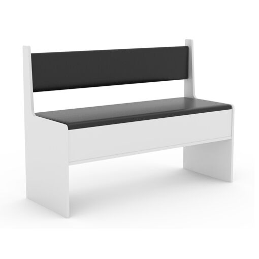 VCM Banc d'angle en bois Banc avec coffre Esal Largeur 110 cm Banc ...
