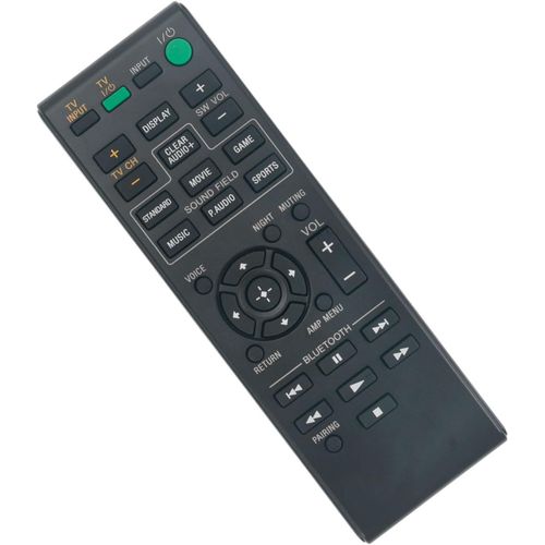 CLOUDDS_Rm-Anp115 Télécommande De Rechange Pour Sony Htct370 Htct770 Sact370 Sact770 Sawct370 Sawct770 Ht-Ct370 Ht-Ct770 Sa-Ct370 Sa-Ct770 Sa-Wct370 Sa-Wct70 Barre De Son 70