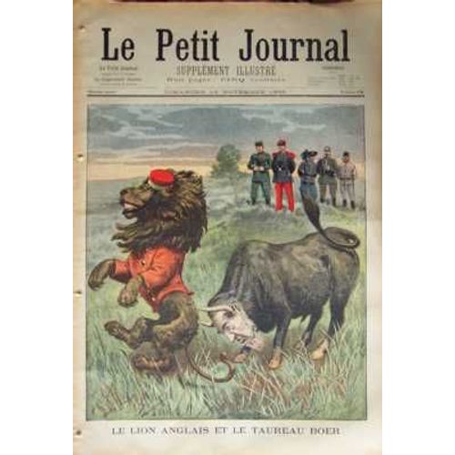 Petit Journal Supplement Illustre (Le) N° 470 Du 19/11/1899