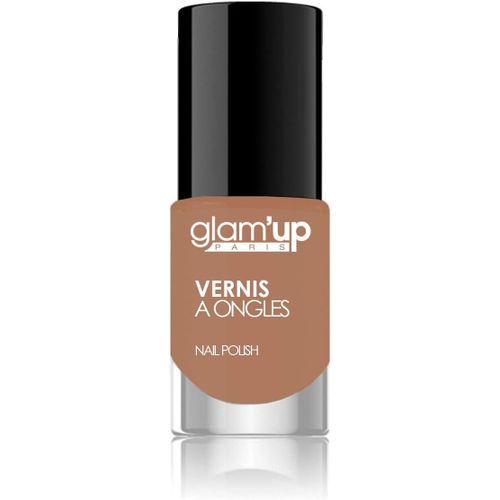 Ytseazn-Glam'up Paris-Vernis À Ongles-Ultra Brillance-Longue Tenue-Séchage Rapide-N°131-Marron Clair 