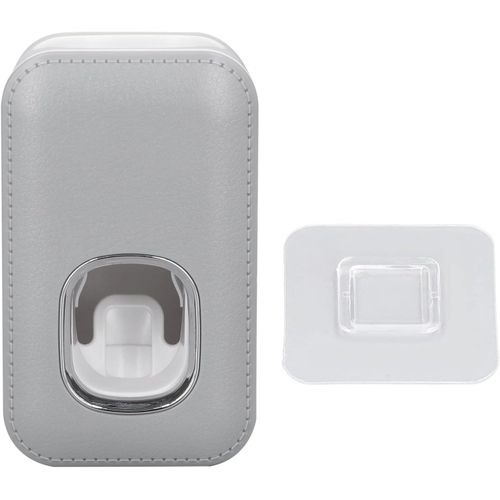 ytseazn-Distributeur De Dentifrice Mural,Distributeur De Dentifrice Noir À Pression De Dentifrice Automatique,Porte-Brosse À Dents Pratique Pour Salle De Bain(03)