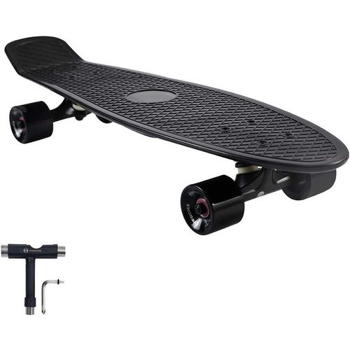 Ytseazn-Skateboards ¿ Cruiser Skateboard De 27 Pouces Pour Adulte/Enfant/Fille/Garçon Débutant/Pro Plastique Pont Abec-9 Roulements Avec T-Tool
