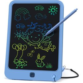 ytseazn-Lcd Tableau D'Écriture Enfants,Jouets À Partir De 3 4 5 6 7 Ans Fille Garçon,Tableau Magique 10 Pouces,Tableau À Dessin Pour Anniversaire Cadeau De Noël(Bleu Marine)