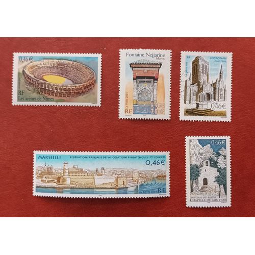 Lot 59 Timbres Poste En Euros  (Non Oblitérés)