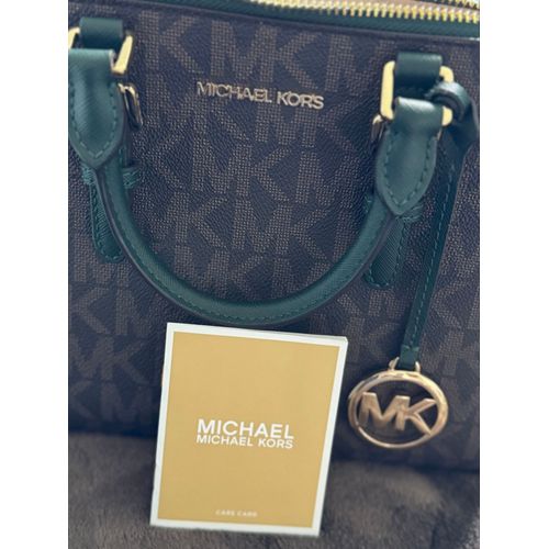 Sac Micheal Kors Marron et Vert émeraude