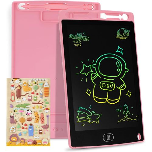 ytseazn-Tablette D'Écriture Lcd De 30,5 Cm À Écran Coloré Pour Enfants De 2,3,4,5,6,7 Ans(Rose)
