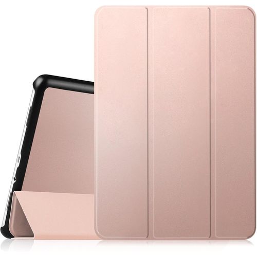 Ytseazn-Étui Housse Pour Samsung Galaxy Tab A 9.7 Sm-T550 /T555-Coque De Protection Ultra-Mince Léger Pu Cuir Case Cover,Fonction Sommeil/Réveil Automatique,Or Rose