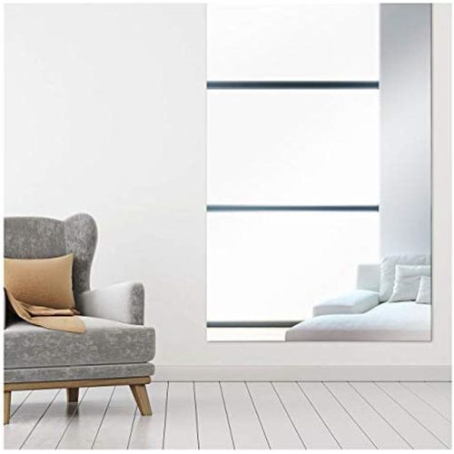 ytseazn-Ambiance Sticker Effet Miroir Autocollant Muraux Comme Un Miroir Grand Rectangulaire Miroir Amovible Mirror-Like Sticker Murale Pour Bébé,Chambre D'Enfant Et Salon-H60 X L100 Cm